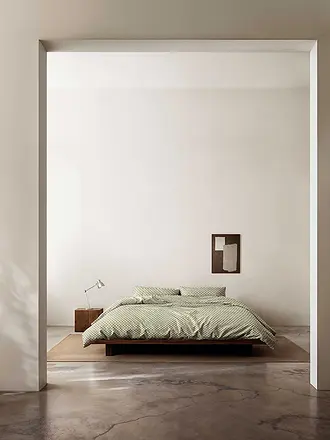 MARC O'POLO HOME | Satin-Bettwäsche SVEA 70x90cm/140x200cm Silvery Green | 